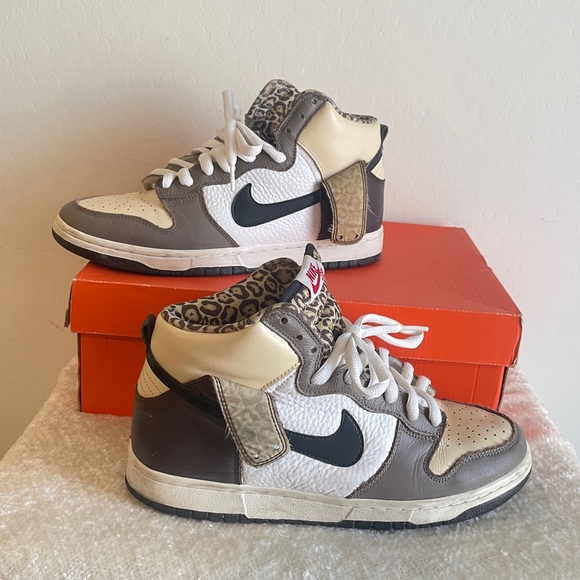 NIKE DUNK SB  FERRIS BUELLER 2008 size 9 Leopard - Picture 1 of 7